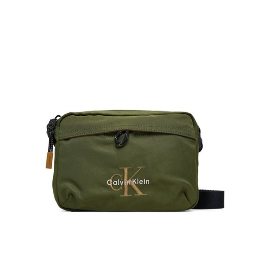 Saszetka Calvin Klein Bold Camera Bag LV04D3117G Zielony ze sklepu eobuwie.pl w kategorii Torby męskie - zdjęcie 185050962