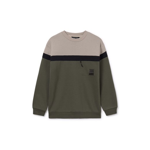 Mayoral Bluza 7406 Zielony Regular Fit ze sklepu MODIVO w kategorii Bluzy chłopięce - zdjęcie 185051320