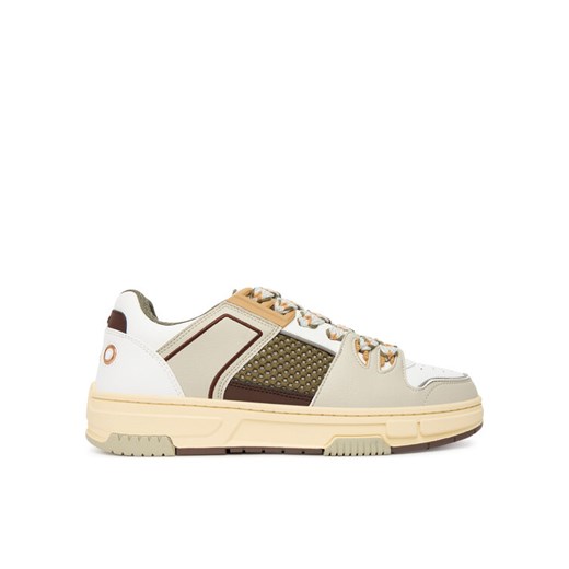 HUGO Sneakersy Yarrow 50548529 Beżowy ze sklepu MODIVO w kategorii Buty sportowe męskie - zdjęcie 185051442