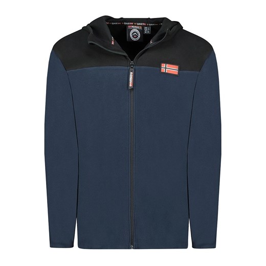 Geographical Norway Kurtka polarowa &quot;Uniclerc&quot; w kolorze granatowym ze sklepu Limango Polska w kategorii Bluzy męskie - zdjęcie 185052892