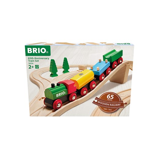 Brio Drewniana kolejka &quot;65th Anniversary Train Set&quot; - 2+ ze sklepu Limango Polska w kategorii Zabawki - zdjęcie 185053244