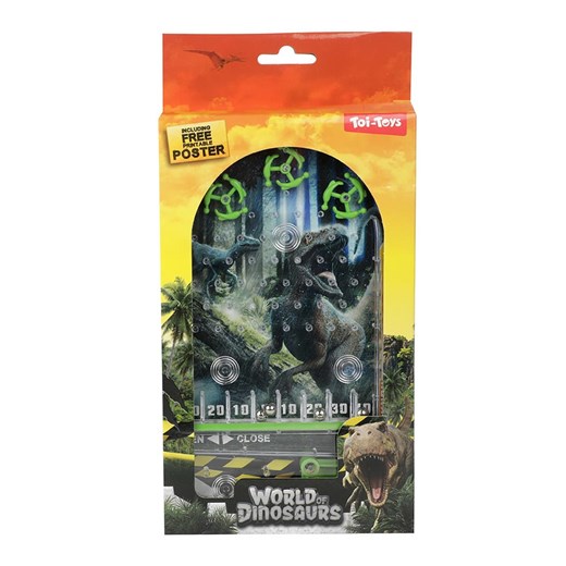 Toi-Toys Automat do pinballa  &quot;World of Dinosaurs&quot; (produkt niespodzianka) - 3+ ze sklepu Limango Polska w kategorii Zabawki - zdjęcie 185053281