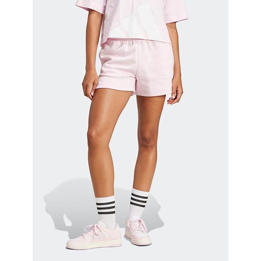adidas Szorty dresowe w kolorze jasnoróżowym ze sklepu Limango Polska w kategorii Szorty - zdjęcie 185053411