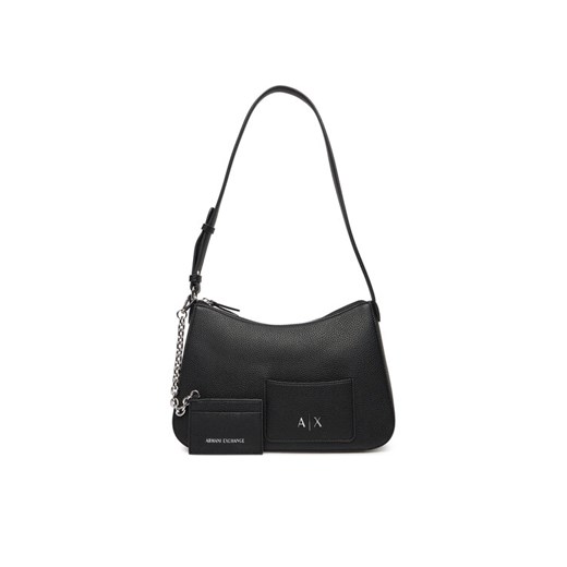 Torebka Armani Exchange XW001213 AF15625 UC001 Czarny ze sklepu eobuwie.pl w kategorii Listonoszki - zdjęcie 185053500