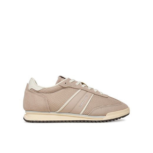 Sneakersy Tommy Jeans Tjw Low Profile Runner EN0EN02862 Écru ze sklepu eobuwie.pl w kategorii Buty sportowe damskie - zdjęcie 185053513