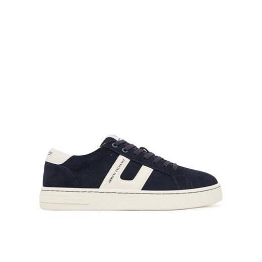 Sneakersy Armani Exchange XM001752 AF18074 MB005 Granatowy ze sklepu eobuwie.pl w kategorii Buty sportowe męskie - zdjęcie 185053532