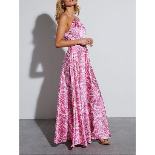 LA Angels Sukienka w kolorze różowo-kremowym La Angels S okazyjna cena Limango Polska