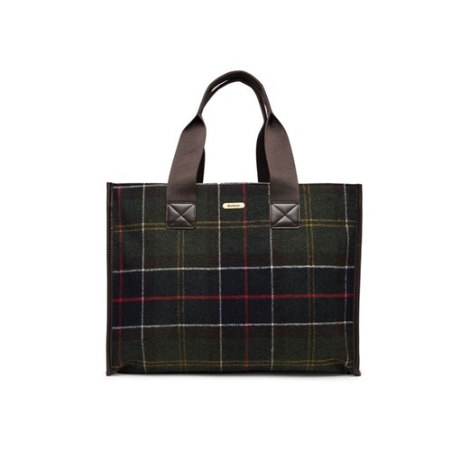 Barbour Torebka Turnberry Tartan LBA0424OL91 Zielony ze sklepu MODIVO w kategorii Torby Shopper bag - zdjęcie 185055004