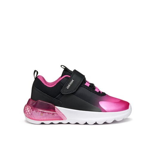 Sneakersy Geox J Activart Illuminus J56LZA 02A9J C0922 D Czarny ze sklepu eobuwie.pl w kategorii Buty sportowe dziecięce - zdjęcie 185055931