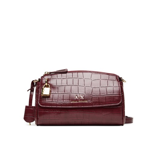 Torebka Armani Exchange XW000304 AF17154 UA343 Bordowy ze sklepu eobuwie.pl w kategorii Listonoszki - zdjęcie 185055971