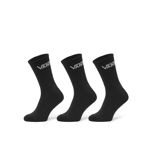 Zestaw 3 par wysokich skarpet unisex Vans VN000QBV Czarny ze sklepu eobuwie.pl w kategorii Skarpetki męskie - zdjęcie 185055973