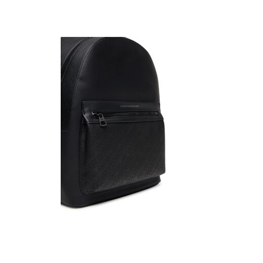 Plecak Tommy Hilfiger Th Monogram Backpack AM0AM13834 Czarny Tommy Hilfiger OS eobuwie.pl