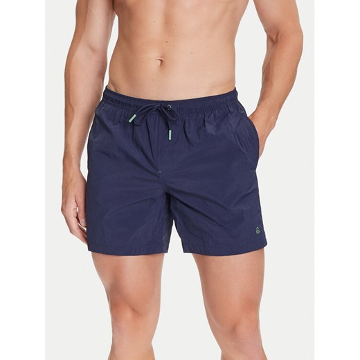 United Colors Of Benetton Szorty kąpielowe 5YLF6X00V Granatowy Regular Fit ze sklepu MODIVO w kategorii Kąpielówki - zdjęcie 185056394