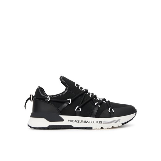 Versace Jeans Couture Sneakersy 79YA3SA6 ZS915 Czarny ze sklepu MODIVO w kategorii Buty sportowe męskie - zdjęcie 185056423