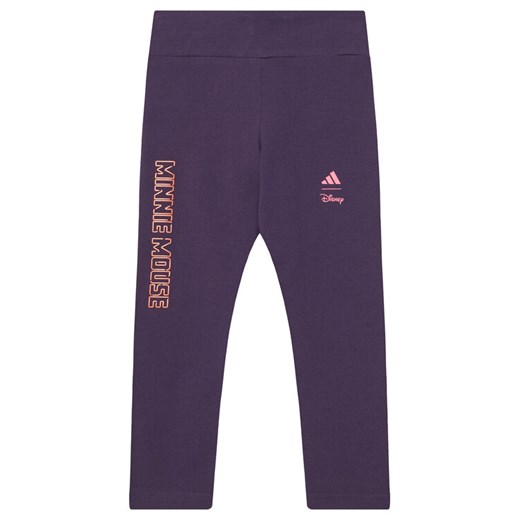 adidas Legginsy Disney Minnie Mouse JL9192 Fioletowy Slim Fit ze sklepu MODIVO w kategorii Spodnie dziewczęce - zdjęcie 185056431