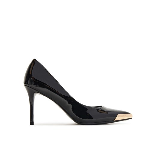 Versace Jeans Couture Szpilki 79VA3S50 ZS859 Czarny ze sklepu MODIVO w kategorii Czółenka - zdjęcie 185056494