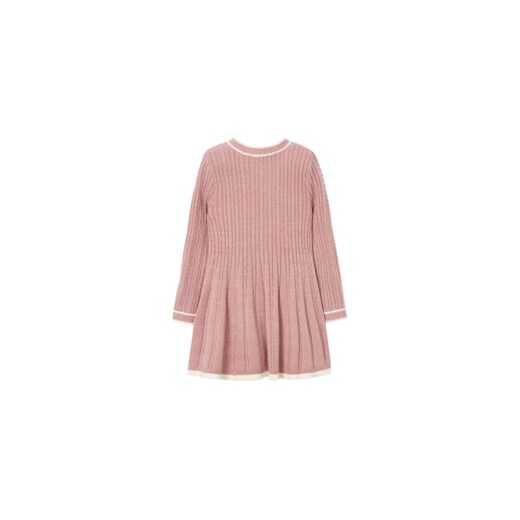 Mayoral Sukienka dzianinowa 4920 Beżowy Regular Fit Mayoral 2Y MODIVO