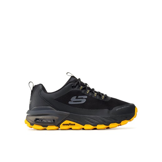 Sneakersy Skechers Liberated 237301/BKYL Czarny ze sklepu eobuwie.pl w kategorii Buty trekkingowe męskie - zdjęcie 185057324