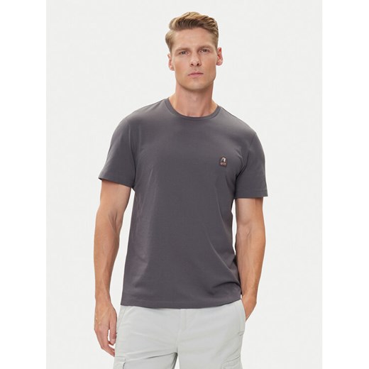 Parajumpers T-Shirt Patch 25WMPMTSEY29 Szary Regular Fit ze sklepu MODIVO w kategorii T-shirty męskie - zdjęcie 185057661