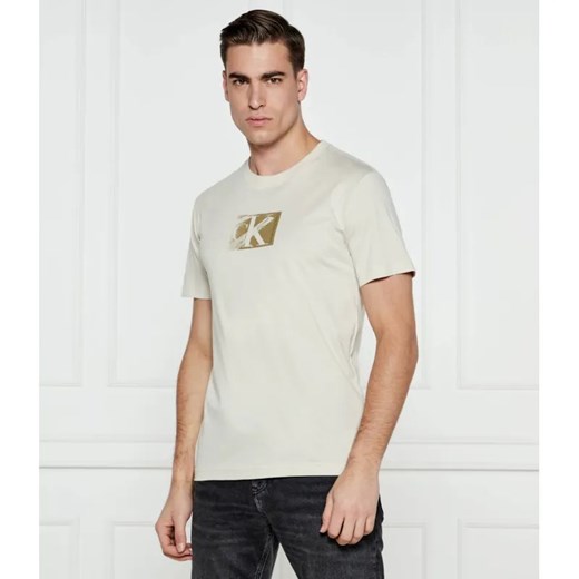 Calvin Klein Jeans T-shirt | Regular Fit ze sklepu Gomez Fashion Store w kategorii T-shirty męskie - zdjęcie 185058340