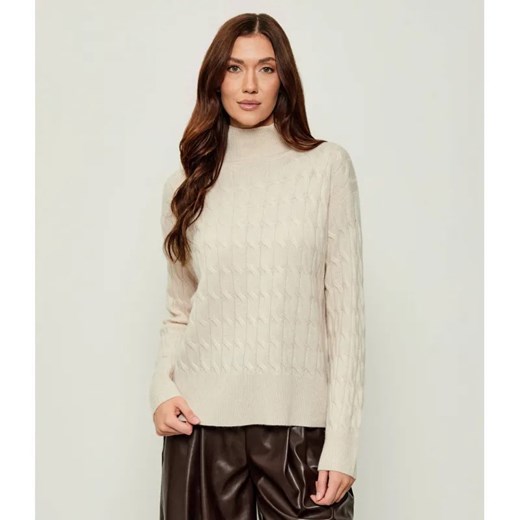 Marella SPORT Wełniany golf AEREO | Regular Fit | z dodatkiem kaszmiru ze sklepu Gomez Fashion Store w kategorii Swetry damskie - zdjęcie 185058973