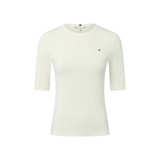 Tommy Hilfiger Koszulka damska Kobiety wiskoza écru jednolity ze sklepu vangraaf w kategorii Bluzki damskie - zdjęcie 185059491