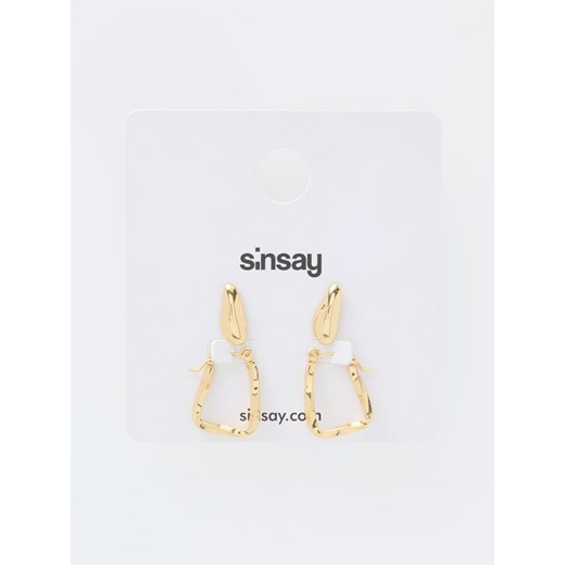 Sinsay - Kolczyki 2 pack - złoty Sinsay One Size Sinsay