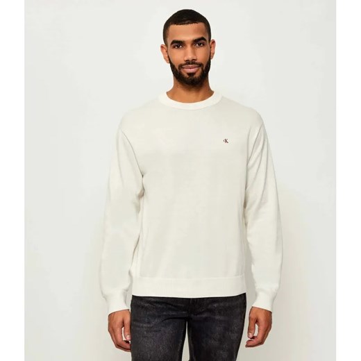 Calvin Klein Jeans Sweter | Regular Fit ze sklepu Gomez Fashion Store w kategorii Swetry męskie - zdjęcie 185061091