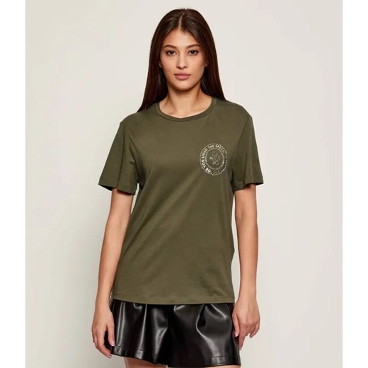Liu Jo T-shirt | Regular Fit ze sklepu Gomez Fashion Store w kategorii Bluzki damskie - zdjęcie 185061121