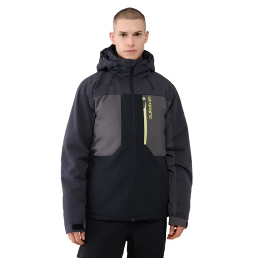 Męska kurtka narciarska Quiksilver Dawson - czarna ze sklepu Sportstylestory.com w kategorii Kurtki męskie - zdjęcie 185062411