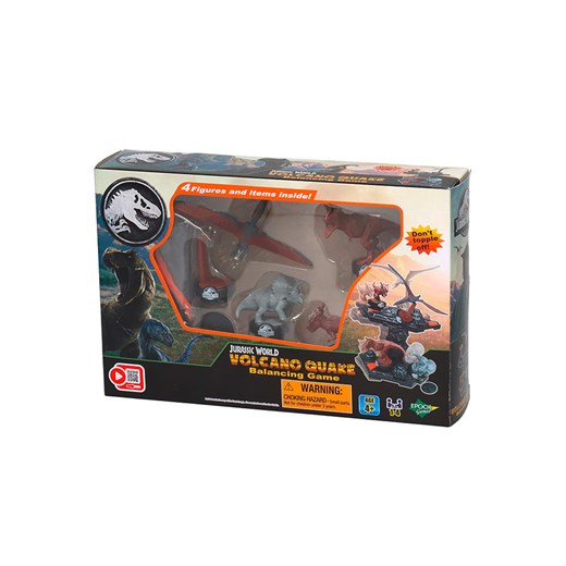 Jurassic World Gra aktywizująca &quot;Jurassic World Balancing Game volcanic eruption&quot; - 4+ ze sklepu Limango Polska w kategorii Zabawki - zdjęcie 185062623