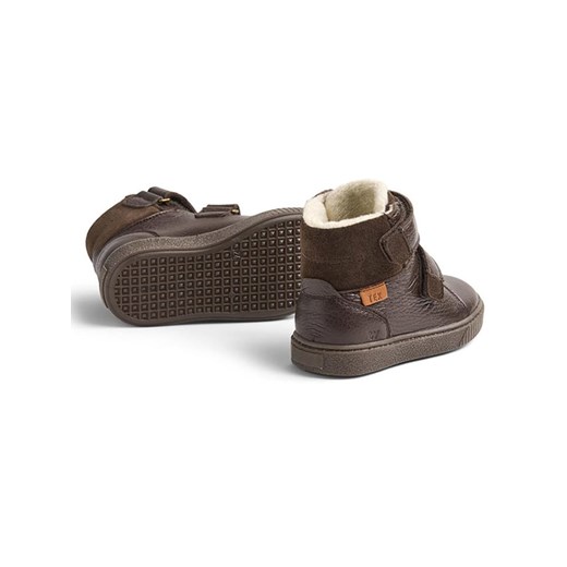 Wheat Skórzane botki zimowe w kolorze brązowym 29 Limango Polska promocja