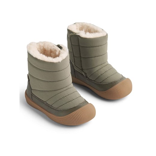 Wheat Botki zimowe w kolorze khaki 21 promocja Limango Polska