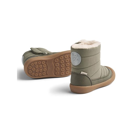 Wheat Botki zimowe w kolorze khaki 25 promocja Limango Polska
