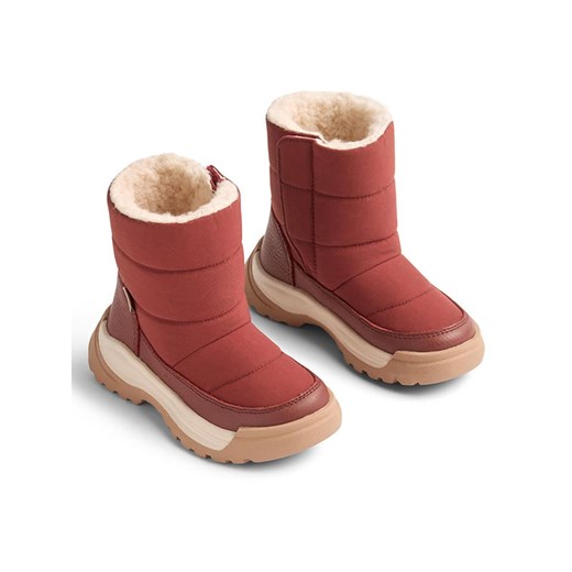 Wheat Botki zimowe w kolorze czerwonym 26 Limango Polska okazja