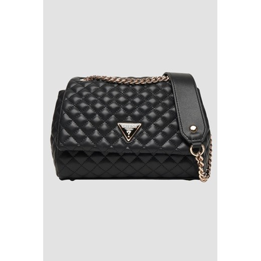 GUESS Czarna kopertówka damska Everlee Convertible ze sklepu outfit.pl w kategorii Kopertówki - zdjęcie 185064060