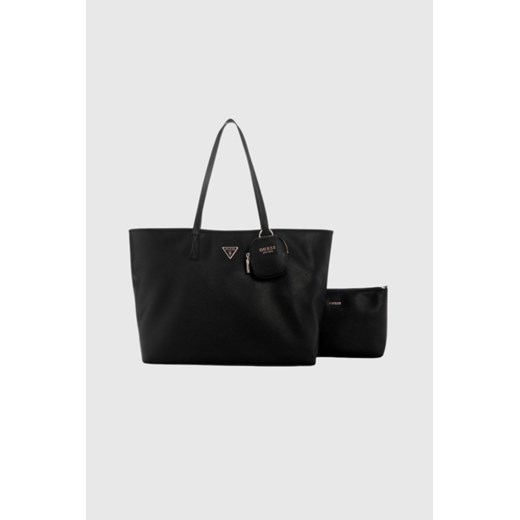 GUESS Czarna shopperka damska Power Play ze sklepu outfit.pl w kategorii Torby Shopper bag - zdjęcie 185064232