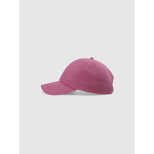 Czapka z daszkiem uniseks 4F 4FWMM00ACABU465 - różowa ze sklepu Sportstylestory.com w kategorii Czapki z daszkiem damskie - zdjęcie 185065961