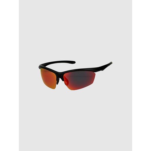Okulary sportowe z polaryzacją 4F 4FWMM00ASPSU018 - czerwone ze sklepu Sportstylestory.com w kategorii Okulary przeciwsłoneczne męskie - zdjęcie 185066081