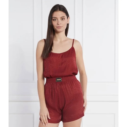 Hugo Bodywear Góra od piżamy SATINOIR | Regular Fit ze sklepu Gomez Fashion Store w kategorii Piżamy damskie - zdjęcie 185066121