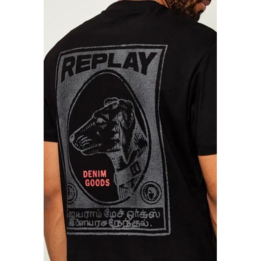 Replay T-shirt | Relaxed fit Replay S Gomez Fashion Store