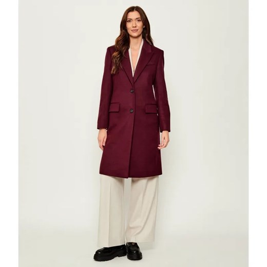 BOSS BLACK Wełniany płaszcz Classin ze sklepu Gomez Fashion Store w kategorii Płaszcze damskie - zdjęcie 185066761