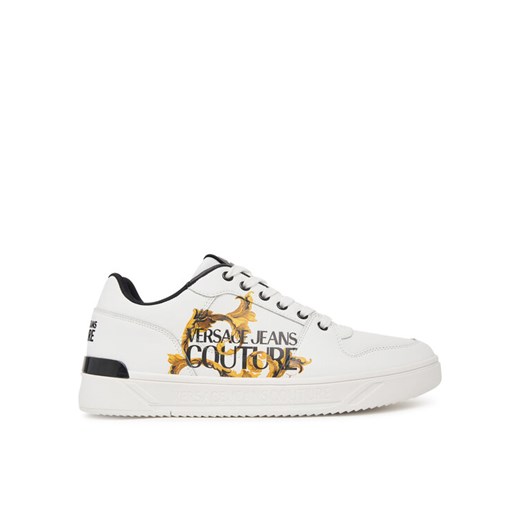 Versace Jeans Couture Sneakersy 79YA3SJ5 ZPB42 Biały ze sklepu MODIVO w kategorii Buty sportowe męskie - zdjęcie 185066901
