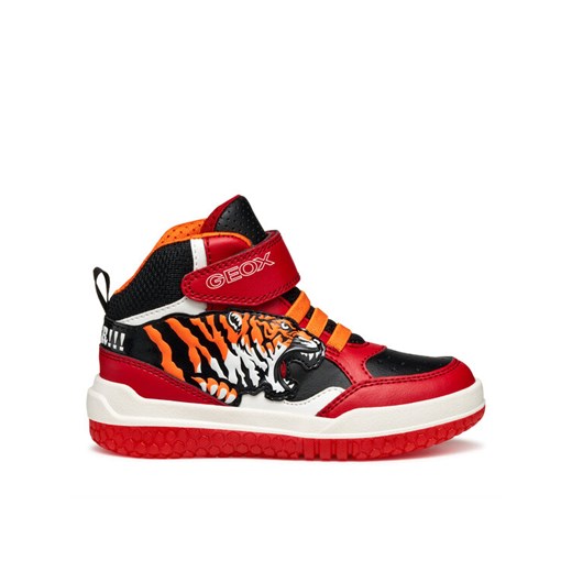 Geox Sneakersy J Buzzerlight J56MCF 054CE C0020 D Czerwony ze sklepu MODIVO w kategorii Buty sportowe dziecięce - zdjęcie 185066932