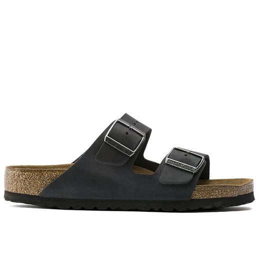 Klapki męskie Birkenstock Arizona 752483 - czarne ze sklepu streetstyle24.pl w kategorii Klapki męskie - zdjęcie 185068713