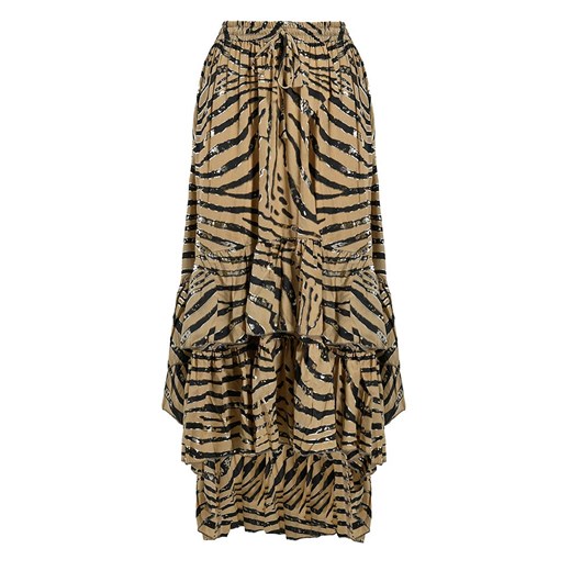 BLE Spódnica w kolorze jasnobrązowo-czarnym ze sklepu Limango Polska w kategorii Spódnice - zdjęcie 185068952