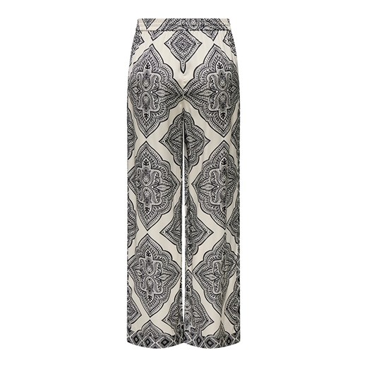 ONLY Spodnie w kolorze beżowo-czarnym XL/L32 okazyjna cena Limango Polska