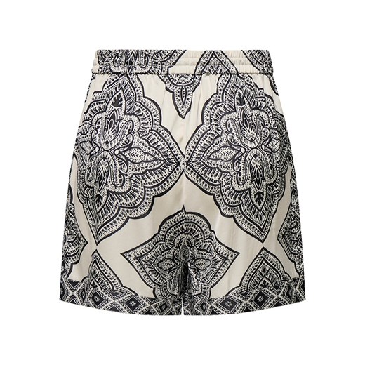 ONLY Szorty w kolorze beżowo-czarnym M wyprzedaż Limango Polska