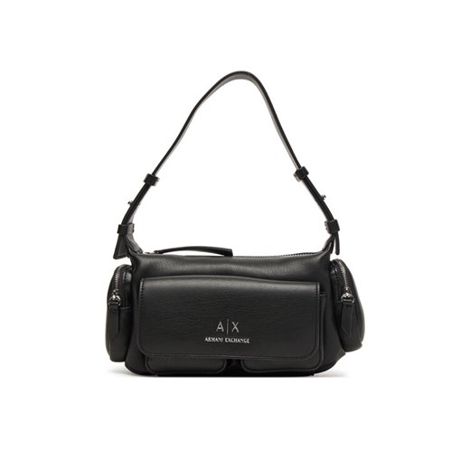 Torebka Armani Exchange XW000405 AF12589 UC001 Czarny ze sklepu eobuwie.pl w kategorii Listonoszki - zdjęcie 185069092