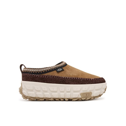 Klapki Ugg W Venture Daze 1155650 Brązowy ze sklepu eobuwie.pl w kategorii Klapki damskie - zdjęcie 185069123
